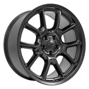22x9.5 DG21 Satin Black - 5x127 +29ET