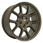 Set(4) 22x9.5 DG21 Satin Bronze - 5x127 +29ET