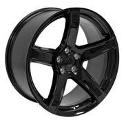 Set(4) 20x9.5 &amp; 20x10.5 DG22 Gloss Black - 5x115 +18ET