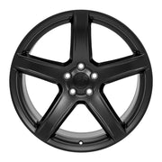 Set(4) 20x9.5 DG22 Satin Black - 5x115 +18ET