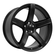 Set(4) 20x9.5 DG22 Satin Black - 5x115 +18ET