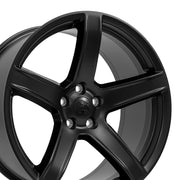 20x9.5 DG22 Satin Black - 5x115 +18ET