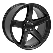 Set(4) 20x9.5 DG22 Satin Black - 5x115 +18ET