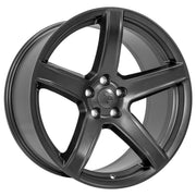 OE Wheels DG22 20x9.5 5x115 Satin Gunmetal Wheels 245-45-20 Ironman iMove GEN 3 Tires TPMS SET