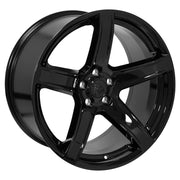 Set(4) 20x10.5 DG22 Gloss Black - 5x115 +25ET