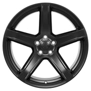 Set(4) 20x10.5 DG22 Satin Black - 5x115 +25ET with 275/40r20 Sailun Atrezzo SVA2 Tires &amp; TPMS