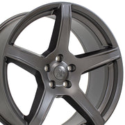22x9.5 DG22 Satin Gunmetal - 5x127 +29ET