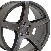 22x9.5 DG22 Satin Gunmetal - 5x127 +29ET