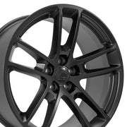 Set(4) 20x9 DG23 Satin Black - 5x115 +18ET