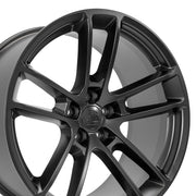 Set(4) 20x10 DG23 Satin Black - 5x115 +18ET