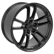 Set(4) 20x10 DG23 Satin Black - 5x115 +18ET