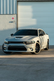 Set(4) 20x9 &amp; 20x10 DG23 Satin Black - 5x115 +18ET