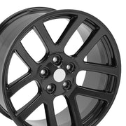 22x10 DG51 Gloss Black - 5x139.7 +25.4ET