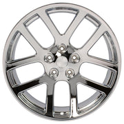 Set(4) 22x10 DG51 Chrome - 5x139.7 +25.4ET with 285/45r22 Goodyear Eagle Touring Tires &amp; TPMS