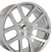 OE Wheels DG51 22x10 5x139.7 25et Chrome Wheel SET