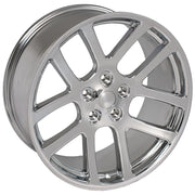 22" Replica Wheels fit Dodge Ram 1500 - DG51 Chrome 22x10, Sailun Tires Set