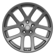 Set(4) 22x10 DG51 Gloss Gunmetal - 5x139.7 +25.4ET with 285/45r22 Sailun TerraMax RT Tires