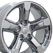OE Wheels DG56 20x9 5x139.7 19et Chrome Wheel SET