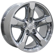 Set(4) 20x9 DG56 Chrome - 5x139.7 +19ET with 275/55r20 Bridgestone Dueler Alenza HL Plus Tires