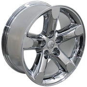 Set(4) 20x9 DG56 Chrome - 5x139.7 +19ET with 275/55r20 Sailun TerraMax RT Tires