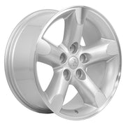 OE Wheels DG56 20x9 5x139.7 19et Gloss Silver Machined Wheel SET