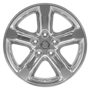 Set(4) 20x9 DG56 Polished - 5x139.7 +19ET with 275/55r20 Bridgestone Dueler Alenza HL Plus Tires