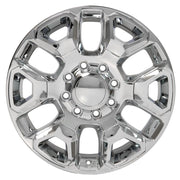 Set(4) 20x8 DG66 Chrome with Chrome Insert - 8x165.1 +54.65ET