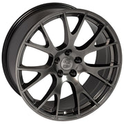 Set(4) 22x10 DG69 Gloss Hyper Black - 5x139.7 +25ET with 33x12.50r22 Sailun TerraMax RT Tires