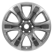 Set(4) 20x9 DG74 Gloss Gunmetal with Polished Face - 6x139.7 +19ET with 275/55r20 Bridgestone Dueler Alenza HL Plus Tires
