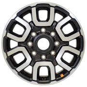 18x8 DG76 Gloss Gunmetal with Polished Face - 8x165.1 +57.15ET