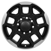 18x8 DG78 Satin Black Machined - 8x165.1 +57.15ET