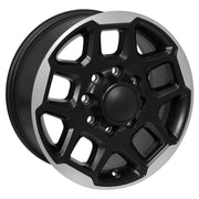 18x8 DG78 Satin Black Machined - 8x165.1 +57.15ET