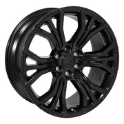 Set(4) 22x9 DG80 Gloss Black - 6x139.7 +19.05ET with 285/45r22 Ironman iMove GEN 2 SUV Tires