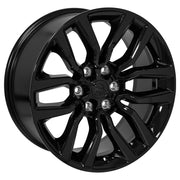 Set(4) 20x9 DG81 Gloss Black - 6x139.7 +19.05ET with 275/55r20 Sailun TerraMax RT Tires