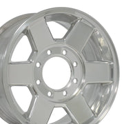 Set(4) 17x8 DG83 Polished - 8x165.1 +42ET