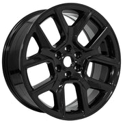 Set(4) 22x9 DG86 Gloss Black - 6x139.7 +19.05ET
