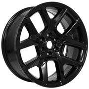Set(4) 22x9 DG86 Satin Black - 6x139.7 +19.05ET