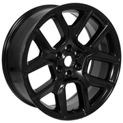 Set(4) 22x9 DG86 Satin Black - 6x139.7 +19.05ET