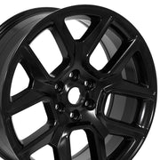 22x9 DG86 Satin Black - 6x139.7 +19.05ET