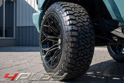 FORD BRONCO 4PLAY WHEELS RIMS 4P83 22X12 35X12.5X22 FURY TIRES 3.5 ROUGH COUNTRY SUSPENSION LIFT BY KRIETZ CUSTOMS