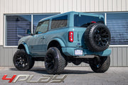 FORD BRONCO 4PLAY WHEELS RIMS 4P83 22X12 35X12.5X22 FURY TIRES 3.5 ROUGH COUNTRY SUSPENSION LIFT BY KRIETZ CUSTOMS