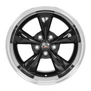 Set(4) 17x8 &amp; 17x10.5 FR01 Gloss Black Machined Lip - 5x114.3 +29.5ET