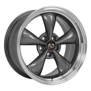 OE Wheels FR01 18x9 5x114.3 24et Gloss Anthracite Machined Lip Wheel SET