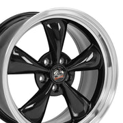 18x9 FR01 Gloss Black Machined Lip - 5x114.3 +24ET