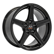 Set(4) 18x9 FR06B Gloss Black - 5x114.3 +24ET