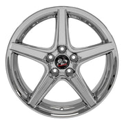 OE Wheels FR06 18x9 / 18x10 5x114.3 Chrome Staggered Wheel SET