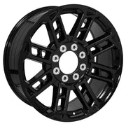 Set(4) 22x9 FR62 Gloss Black - 8x170 +40ET