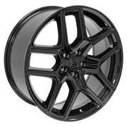 Set(4) 20x9 FR73 Gloss Black - 5x114.3 +44ET