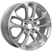 Set(4) 17x7 FR74 Gloss Silver - 5x108 +50ET