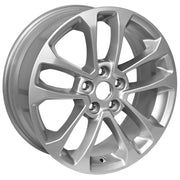 Set(4) 17x7 FR74 Gloss Silver - 5x108 +50ET